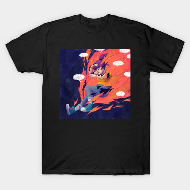 Burnout T-Shirt by Krumla